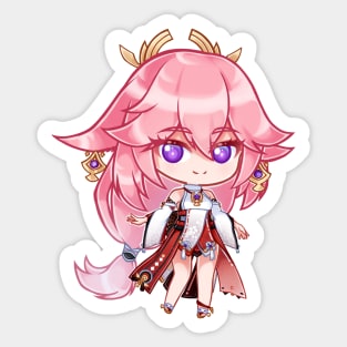 Yae chibi Sticker